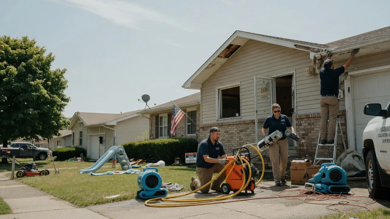 Water Damage Restoration in Metamora, IL near me